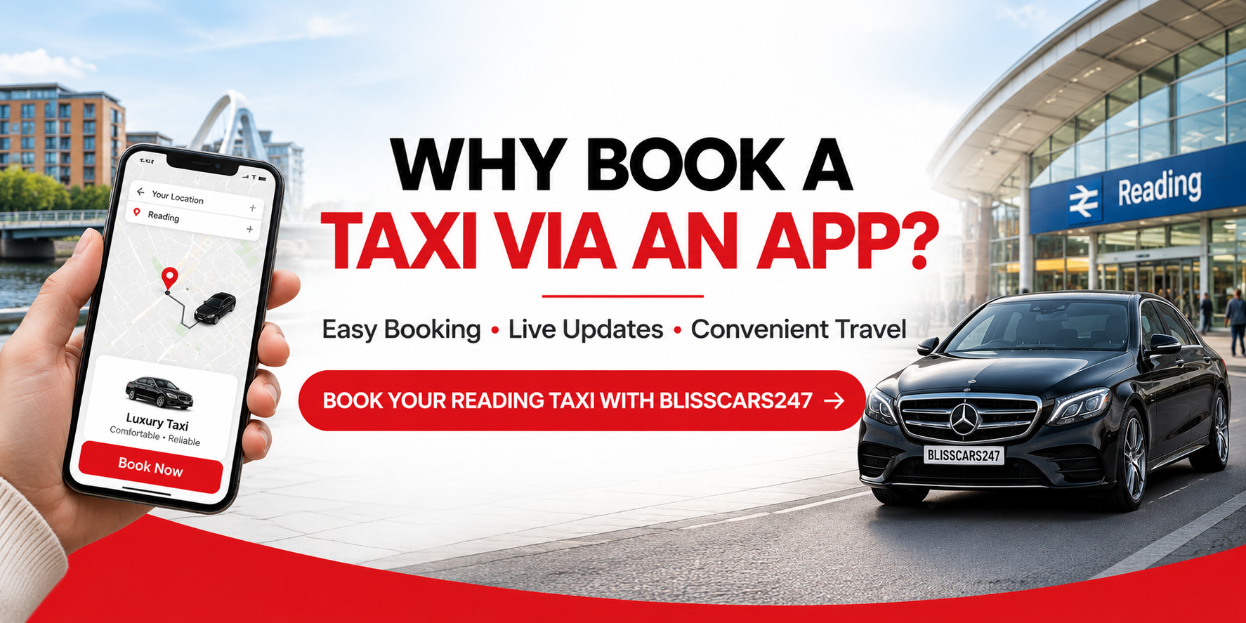 Booking a Taxi via an App