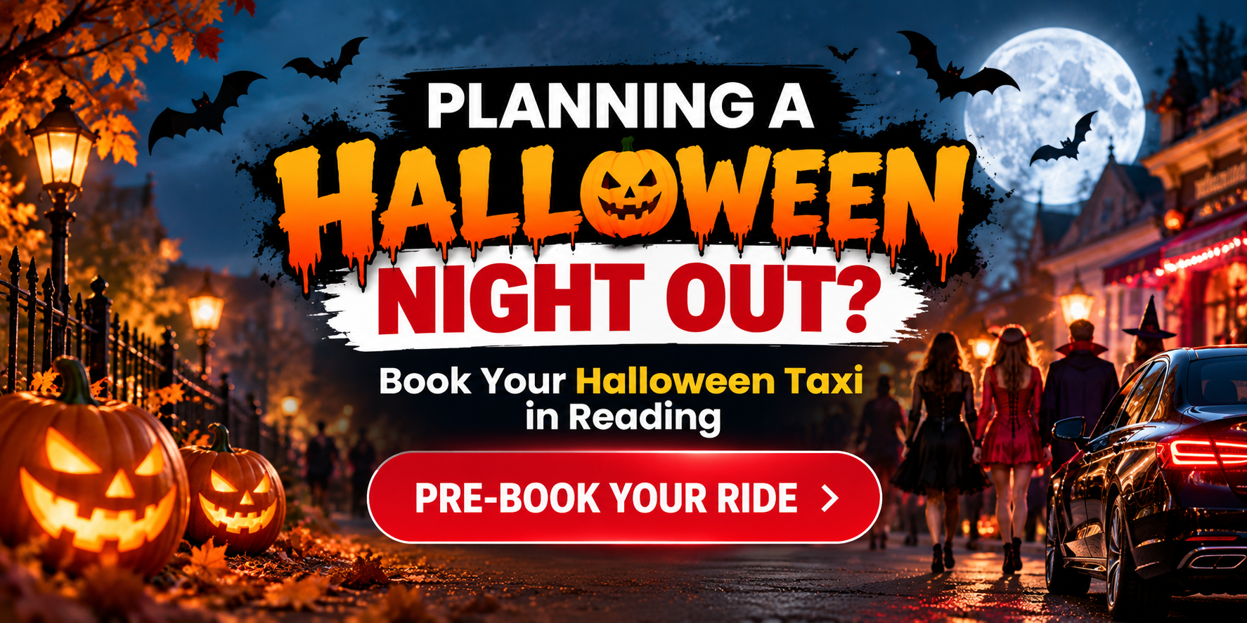 Halloween Taxi Night Out